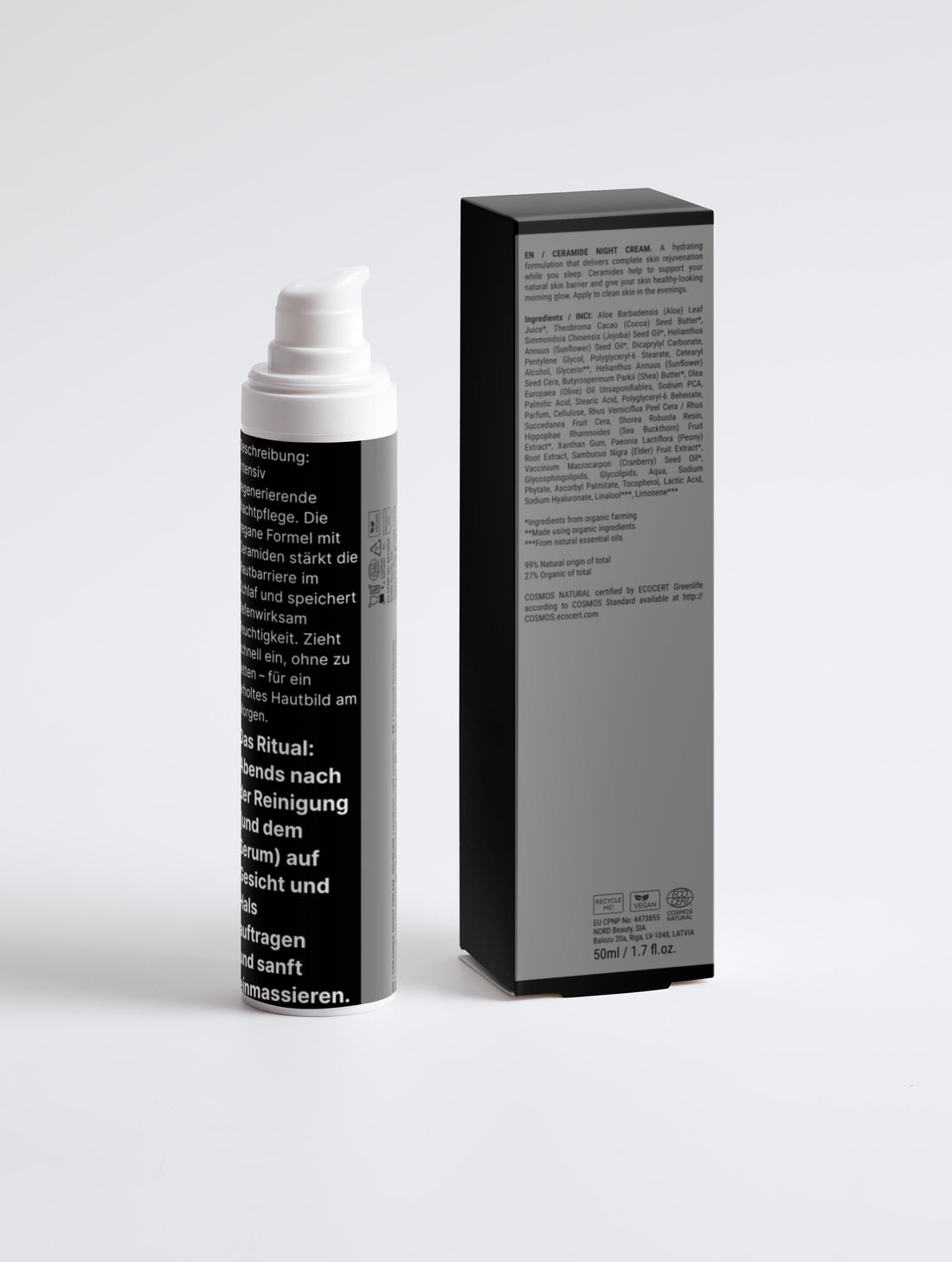 Night Cream Nachtcreme für Männer mit natürlichen Inhaltsstoffen – THE GNTL MEN