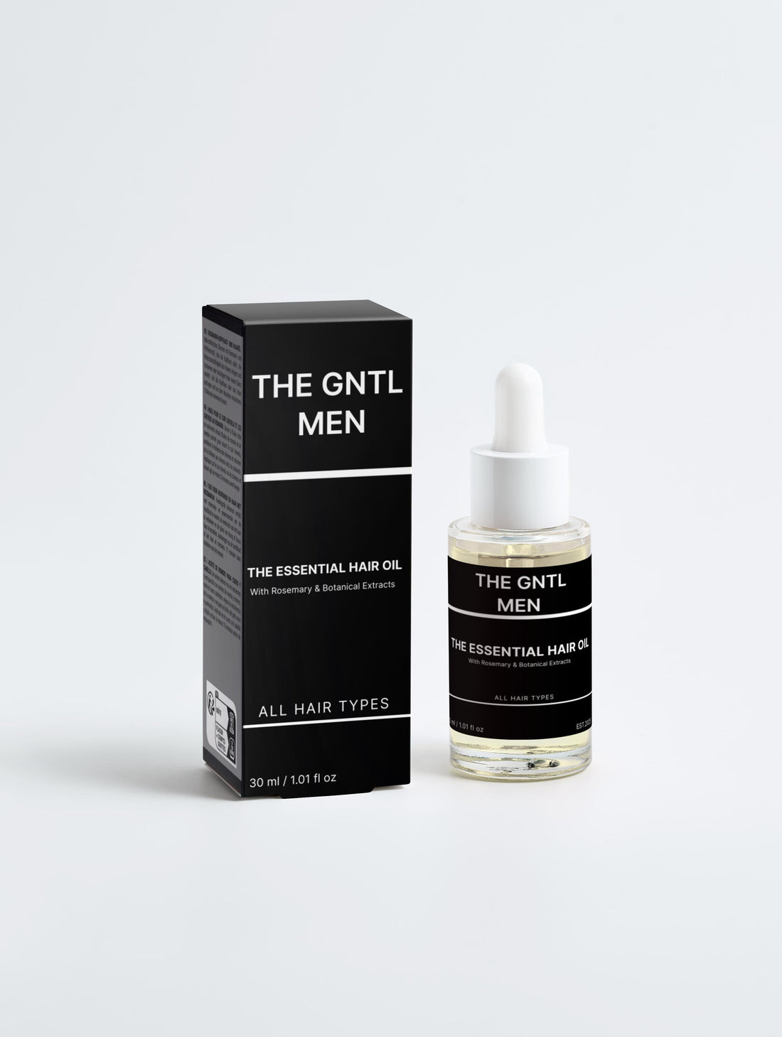 Essential Hair Oil Haaröl für Männer mit natürlichen Inhaltsstoffen – THE GNTL MEN