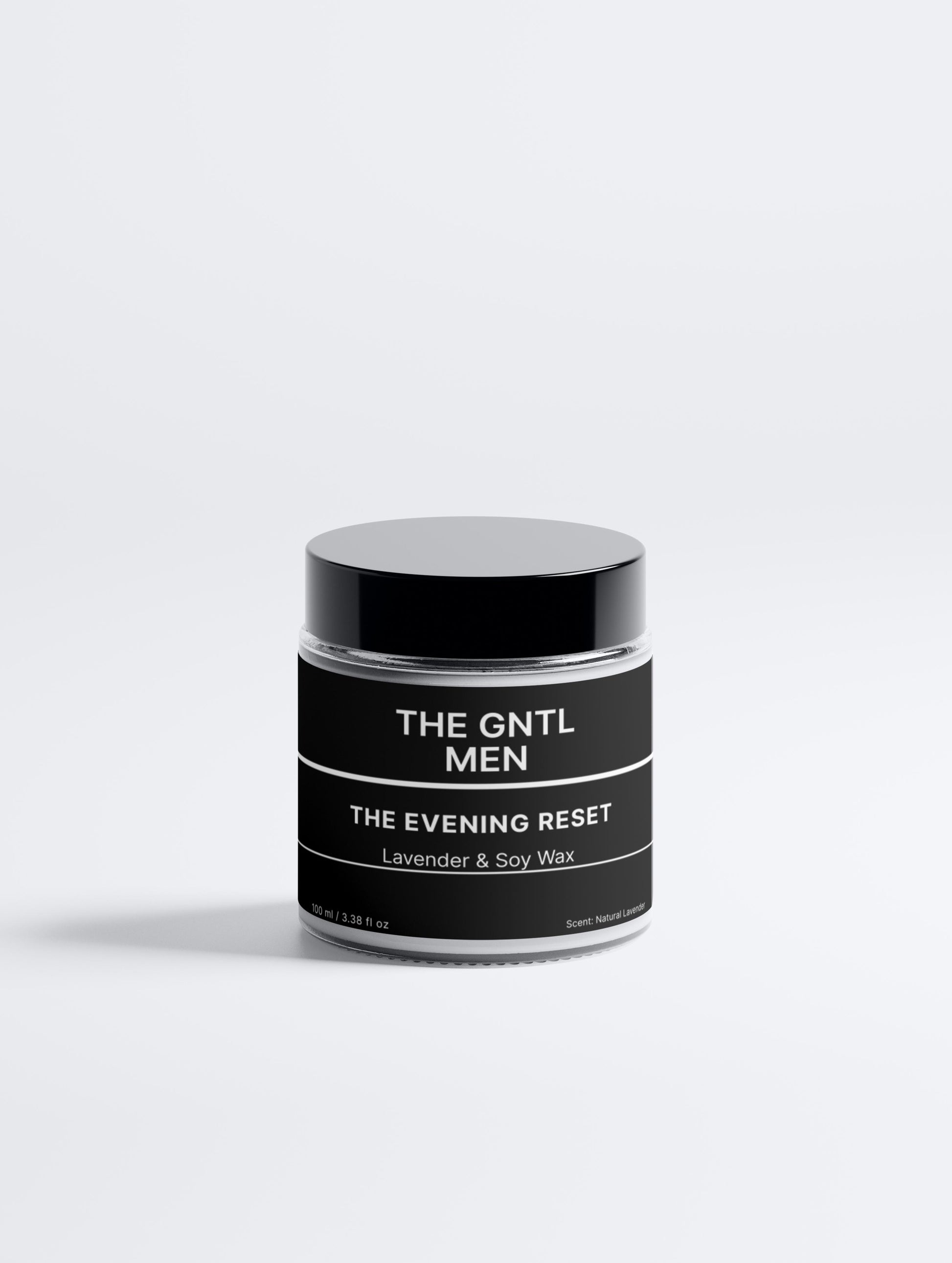 Evening Reset Lavendelkerze für Männer – Entspannung am Abend mit natürlichen Inhaltsstoffen – THE GNTL MEN