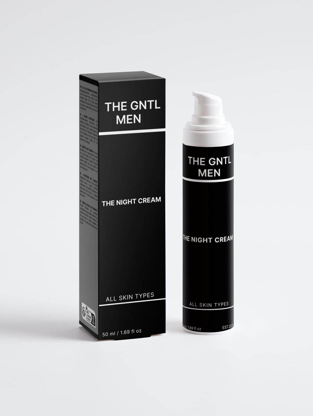 Night Cream Nachtcreme für Männer mit natürlichen Inhaltsstoffen – THE GNTL MEN